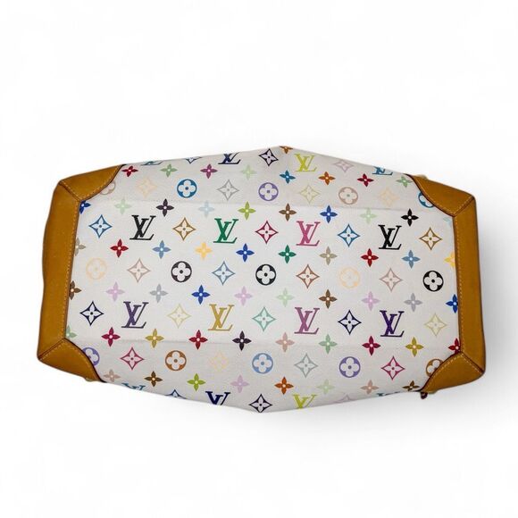 LOUIS VUITTON Murakami White Multicolor Ursula Bag - Picture 15 of 15